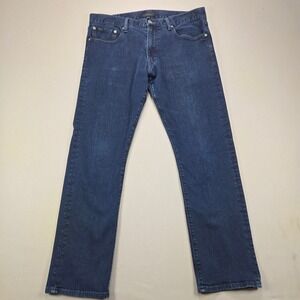 Polo Ralph Lauren Jeans Varick Slim Straight Dark Wash Blue Mens 34x30